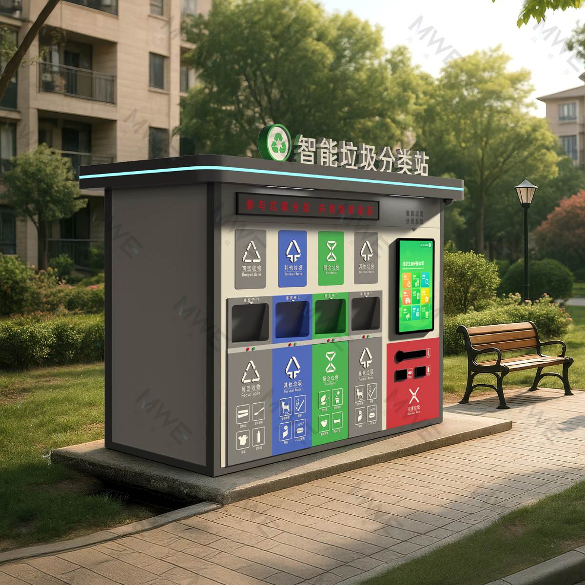 廈門(mén)新改建智能垃圾屋成效顯著：47 座已完工，顏值智能與實(shí)用